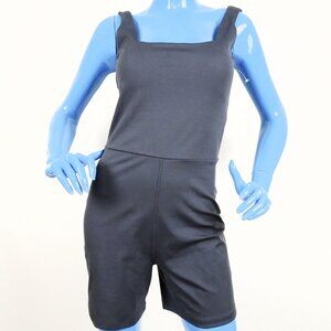 Sincerely Jules Active Yoga Golf Tennis Bodysuit L 12 14 Jumper Gray Stretch 5"